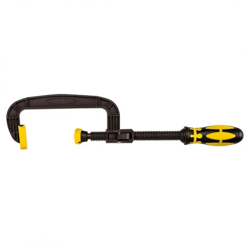 Topex kézi szorító, műanyag, 100mm Biztonságos fizetés