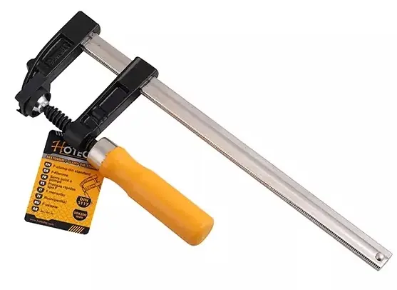 Hoteche profi párhuzamszorító, fa markolat, 120x300mm Legjobb ár