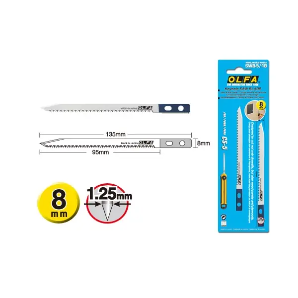 Olfa SWB-5/1B ipari fűrészpenge - 8mm Népszerű