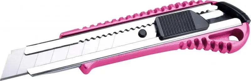 Vedd meg most Univerzális vágó kés, fémházas, Extol Lady; 18mm, fémházas, gumis betét