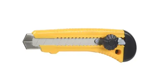 Legjobb ár Fémsínes kés törhető pengével 18mm RSX28-1 csavaros