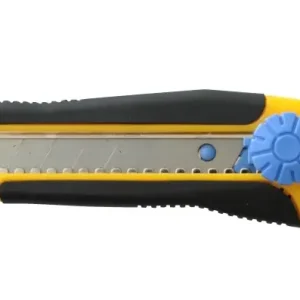 Kedvezmény Fémsínes kés törhető pengével 18mm RSX83 gumis, csavaros