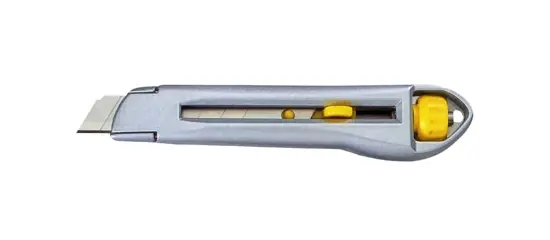 Fémházas kés törhető pengével 18mm RSX78 biztonsági pengerögzítővel Legjobb ár