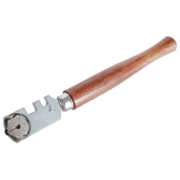 Akció Extol üvegvágó, fanyelű 6 kerekes, 130mm