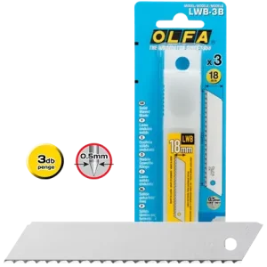 Olfa LWB-3B törhető penge, 18mm, 3db Olcsó