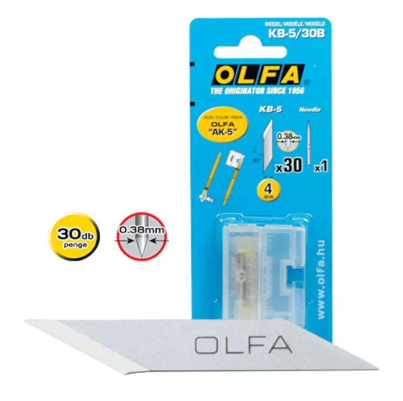 Olfa KB-5/30B dekor penge, 30db Pénzvisszafizetés
