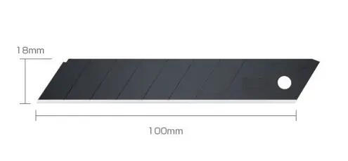 Prémium Olfa LBB-10B törhető penge, 18mm, 10db