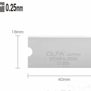 Olfa GSB-2S/6B rozsdamentes kaparó penge, 6db Legjobb ár