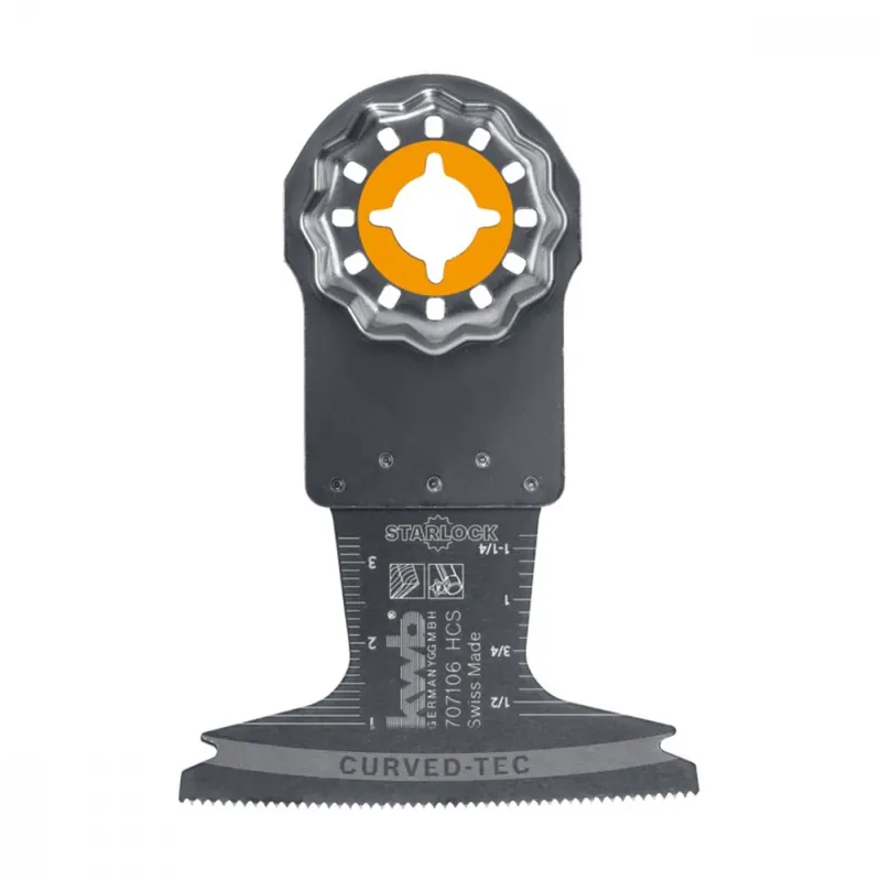 Olcsó KWB Premium Starlock multi-szerszám japán fogazású íves vágópenge, 40x65mm