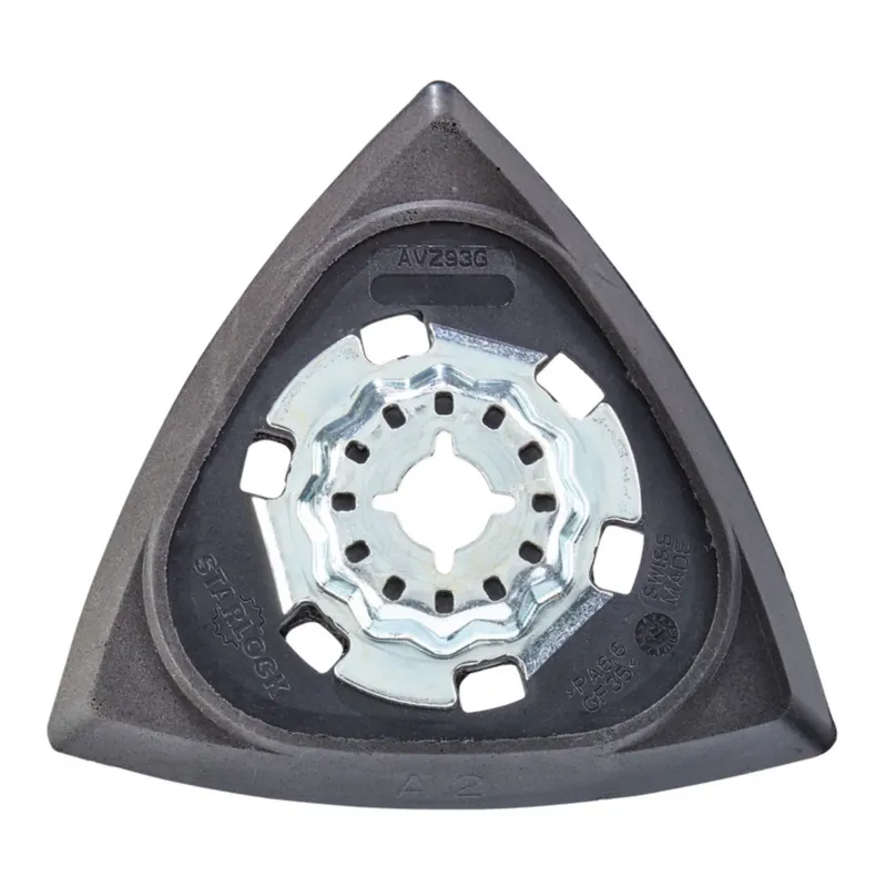 Expressz szállítás KWB Premium Starlock multi-szerszám tépőzáras delta pad porelszívó hornyokkal, 93x93mm