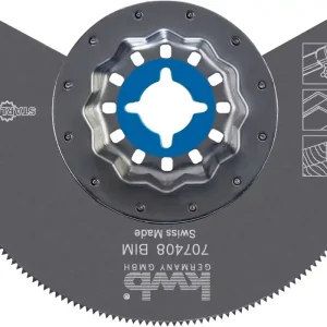 Ingyenes szállítás KWB Premium Starlock Bi-metal multi-szerszám félkör vágópenge, 20x85mm