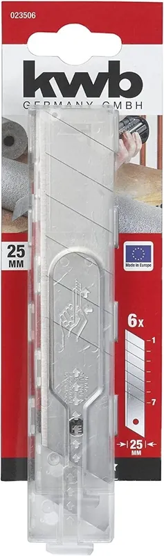 Biztonságos fizetés KWB lepattintható penge, 25mm, 5db