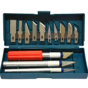 Expressz szállítás Geko precíziós szike modellező késkészlet penge, 13db-os