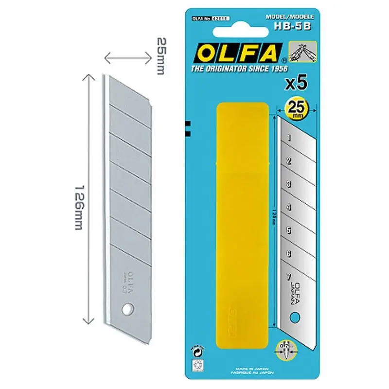 Olfa HB-5B tartalék penge, 25mm Ajánlat