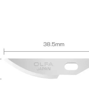 Eredeti Olfa KB4-R/5 penge professzionális művészkéshez, íves, 38.5x8mm, 5db
