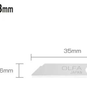 Olfa TSB-1 riccelő penge, 35x6x0.3mm Kedvezmény