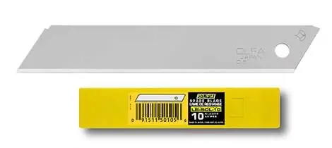 Kiváló minőség OLFA LBSOL10 nem tördelhető penge, 18mm