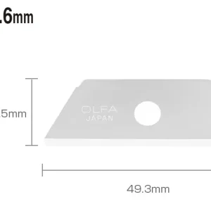 Olfa RSKB-2/50 biztonsági penge, 49.3x17.5mm, 50db Újdonság