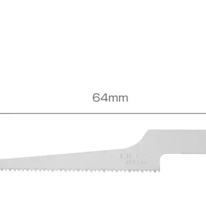 Olfa KB4-NS/3 fűrészpenge professzionális művészkéshez, 64x11mm, 3db Újdonság