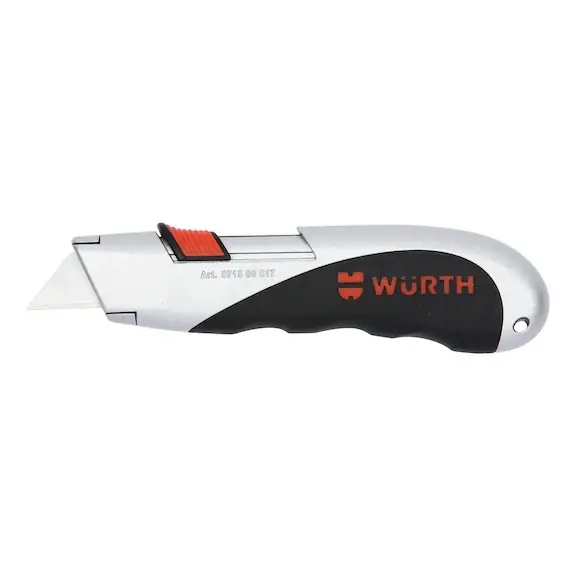 Biztonságos fizetés Würth biztonsági kés, háromkomponensű nyéllel 160mm