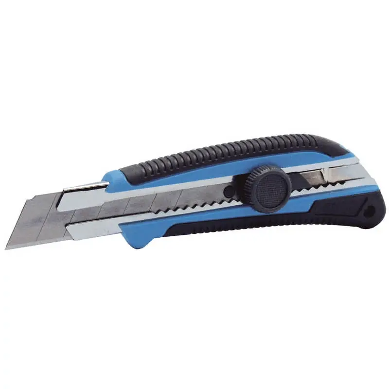 Alacsony ár Festa törhető pengés kés, gumi bevonattal, 25mm