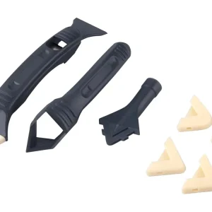 Népszerű Extol szilikon fugakenő, kihúzó és kaparó készlet, 8 részes