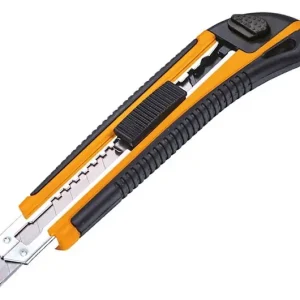 Autentikus Hoteche tapétavágó kés 3db pótpengével, ABS+TPR markolat, 18mm