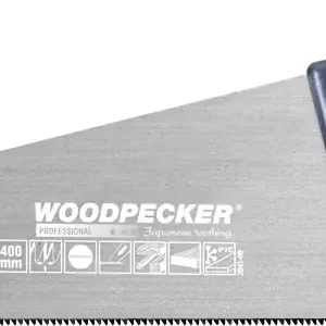 Expressz szállítás KWB Woodpecker kézifűrész, japán fogazás, 400mm
