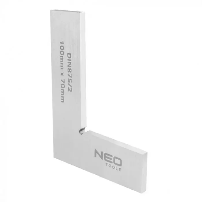 Újdonság Neo Tools precíziós derékszög, lapos, 150x100mm