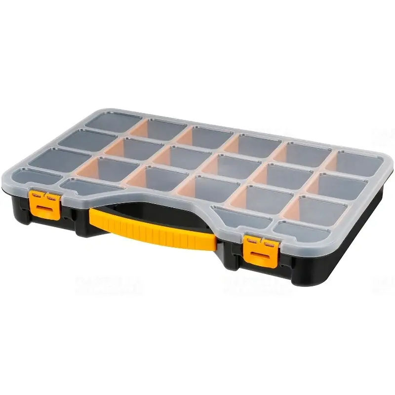 Rendeld meg most STI1596 Stilo rekeszes szortimenter fekete 24 colos 510x347x71mm