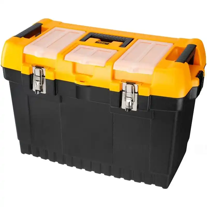 Kiárusítás STI1591 Stilo szerszámosláda fém csattal 19 colos 486x267x320mm