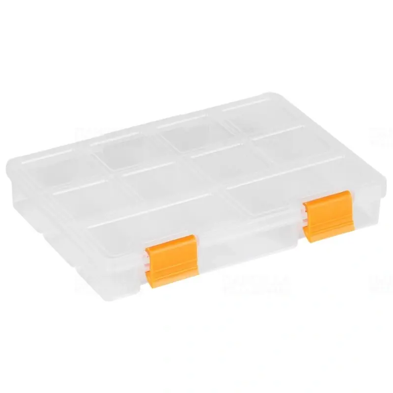 Gyors szállítás STI1594 Stilo rekeszes szortimenter átlátszó 7 colos 195x140x32mm