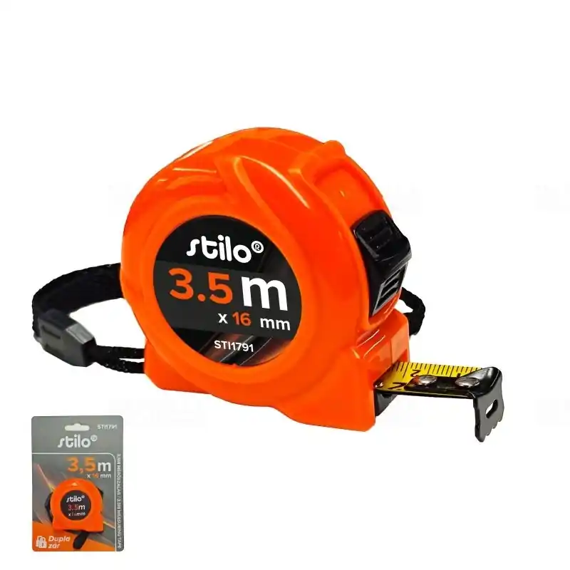 Mérőszalag 3,5m x 16mm, Stilo STI1791 Ingyenes szállítás