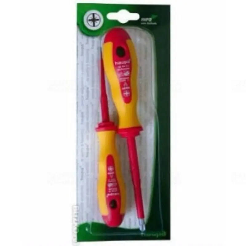 Gyors szállítás HAUPA 101879 installációs csavarhúzó klt. 2db-os (1-es +2-es) 1000V (101870+101872)