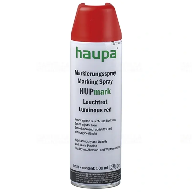 Expressz szállítás Spray Jelölő HUPmark piros aerosol 500 ml Haupa 170140