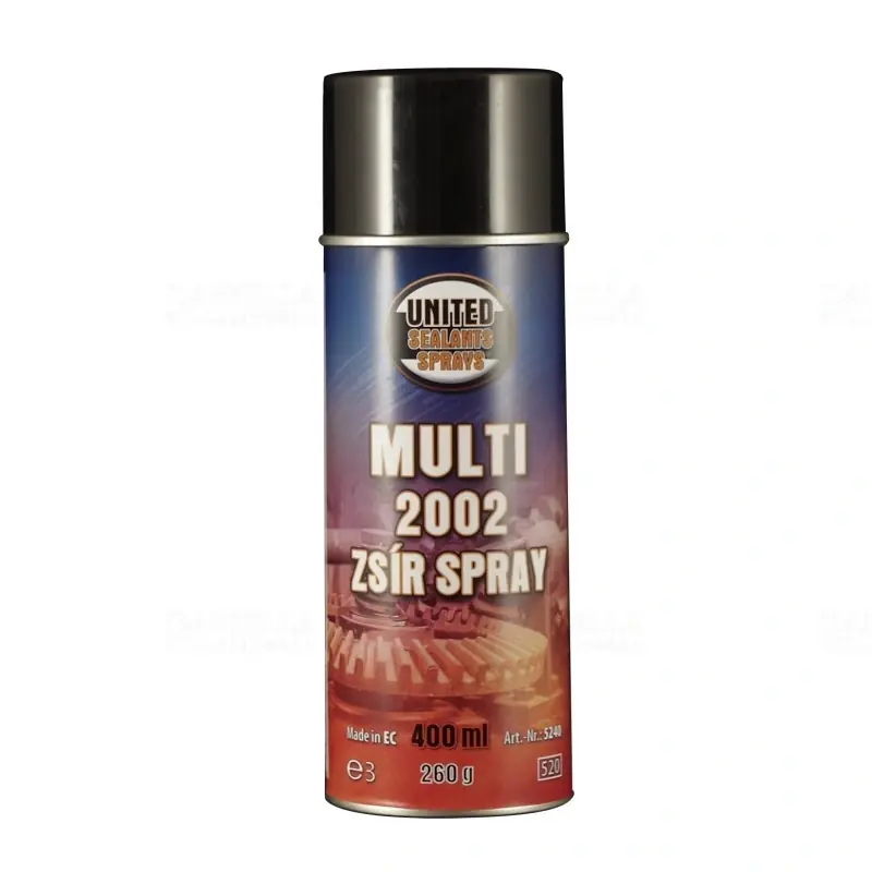 United Sprays Multi 2002 zsír spray 400ml 5240 Korlátozott ajánlat