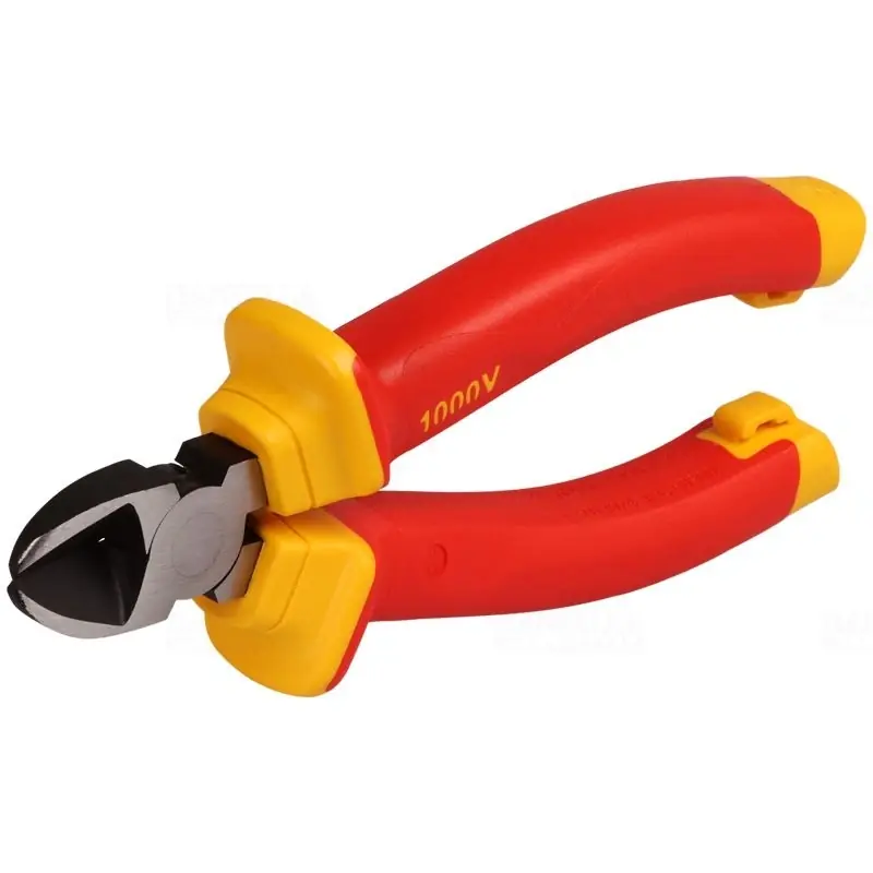 TRACON CC-1000 Oldalcsípő fogó sárga-piros nyél 1000V 160mm Alacsony ár