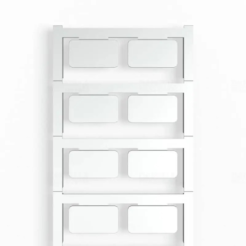 Utolsó esély Készülékjelölő, öntapadós, 15 x 27 mm, ezüst CC 15/27 K MC NE SI 1876780000 Weidmüller