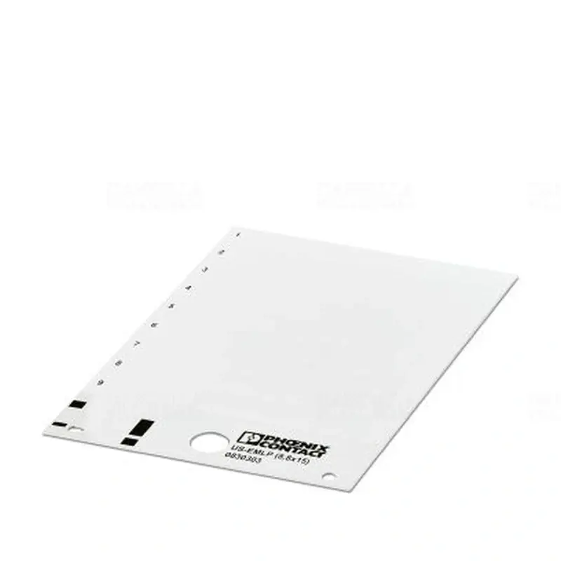 Műanyag címke - US-EMLP (8,8X15), Phoenix Contact, 0830303 Expressz szállítás