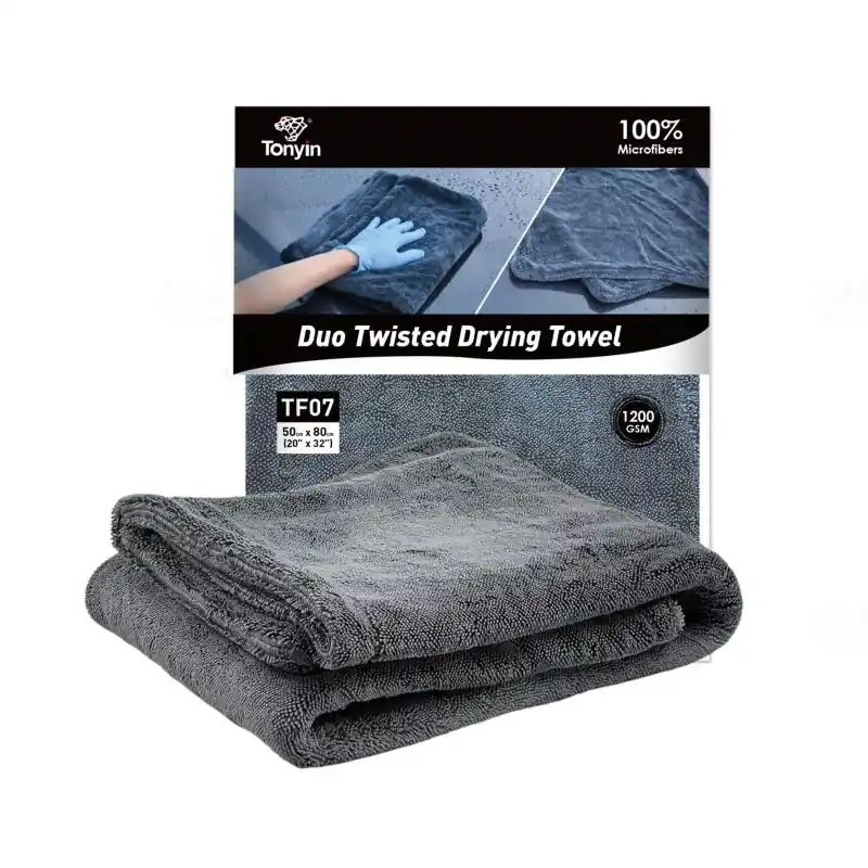 Csak ma Carbonax kétoldalas járműszárító törölköző, Duo twisted drying towel WS002823