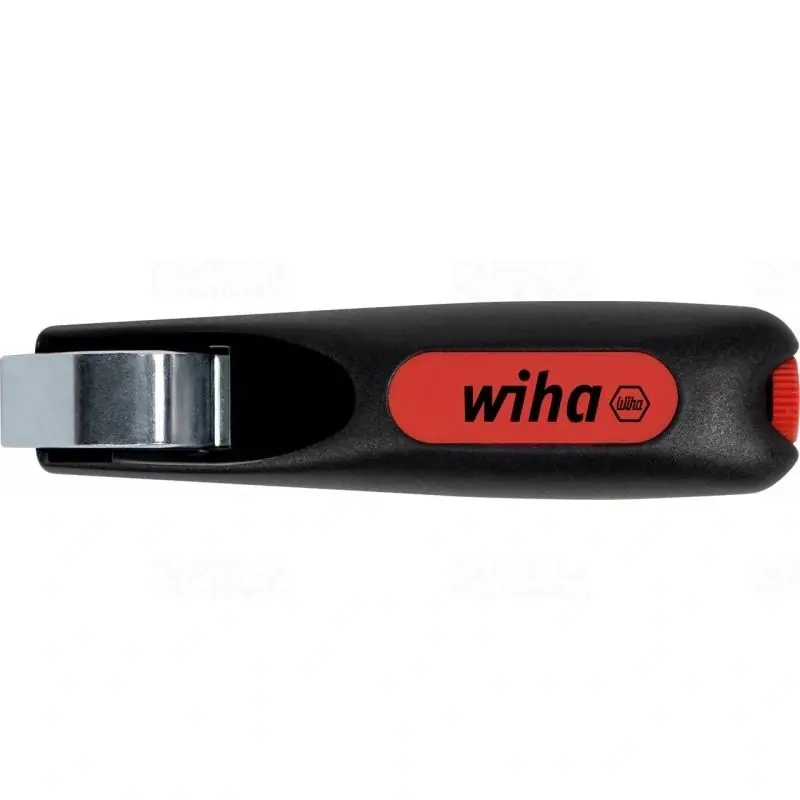 Wiha 44240 Professional electric kábelcsupaszító (köpenycsupaszító) kerek kábelekhez, önforgó húzópengével, Typ 001, 4,0-28mm, bliszteres, csomagolt kivitel Újdonság