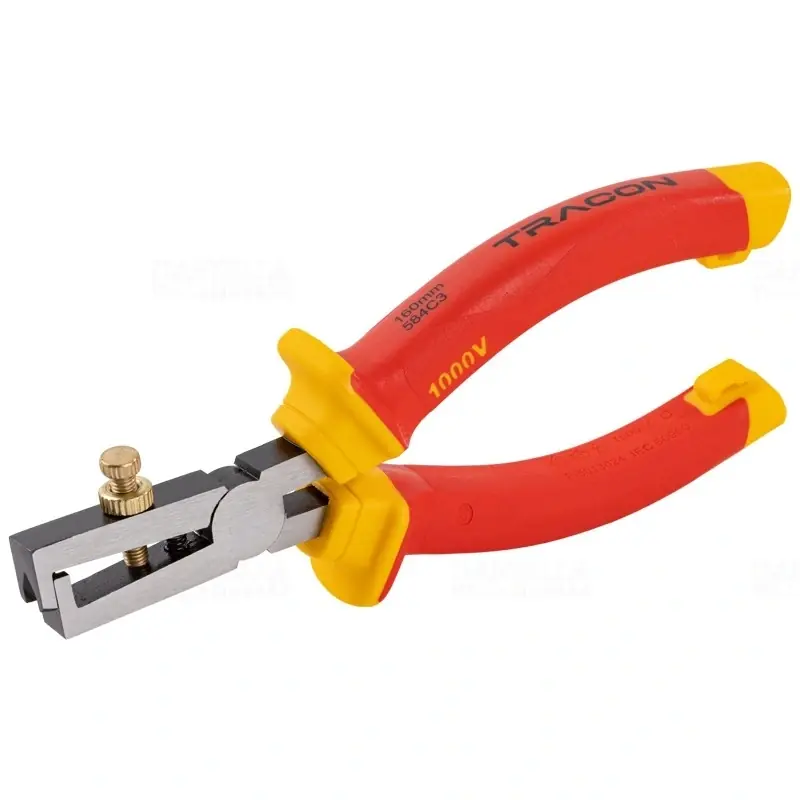 Ajánlat Univerzális csupaszoló, 1000V-ra szigetelt L= 160mm, 200g CB-1000 Tracon