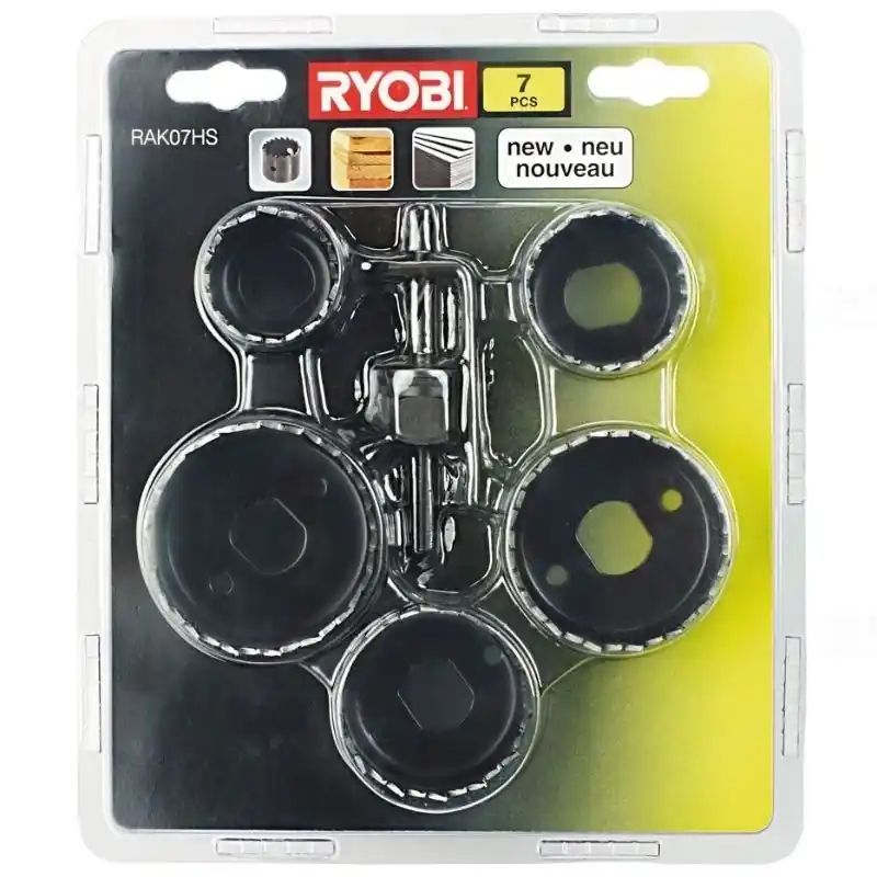 Ryobi lyukfűrész szett 7db RAK07HS Vedd meg most