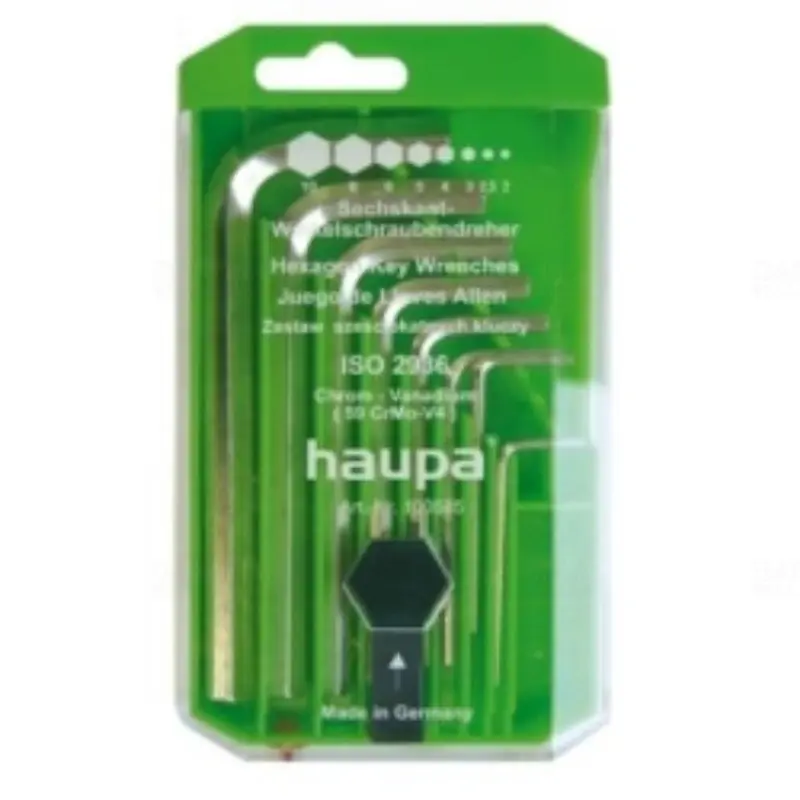 Kiváló minőség HAUPA 100585 imbuszkulcs készlet 8db (2-10mm)