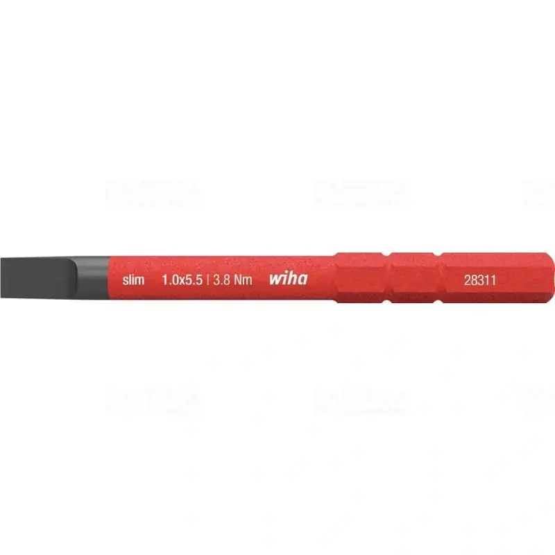 Wiha 34581 lapos slim bit, 5,5x75mm, 1000V Alacsony ár