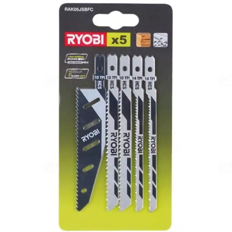 Ryobi szúrófűrészlap szett RAK05JSBFC Kiváló minőség