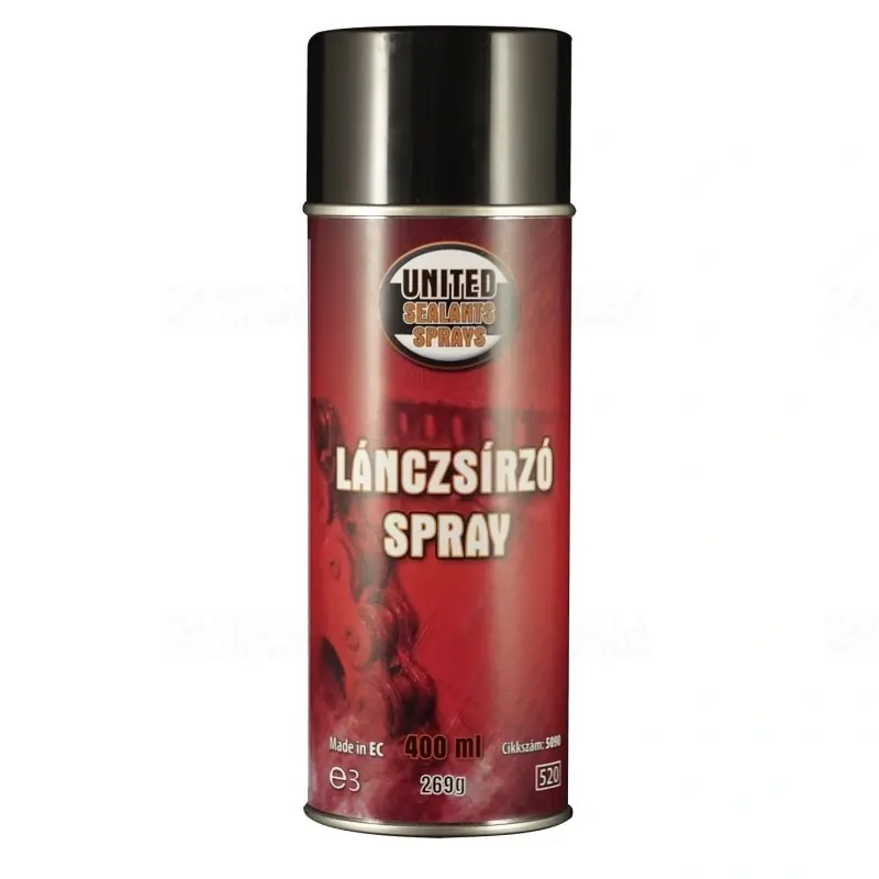 United Sprays Jármű-, és lánczsírzó spray 400ml 5090 Ingyenes szállítás
