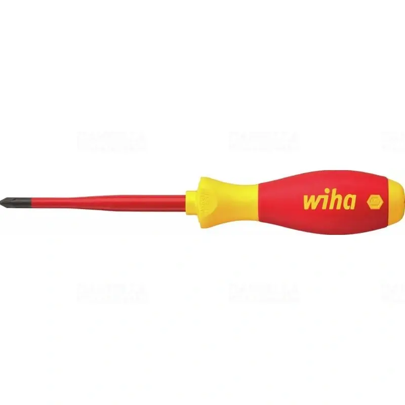 Korlátozott ajánlat Wiha 35503 PlusMinus/Phillips (PH) csavarhúzó, SL/PH2x100mm, 1000V, SoftFinish slimFix