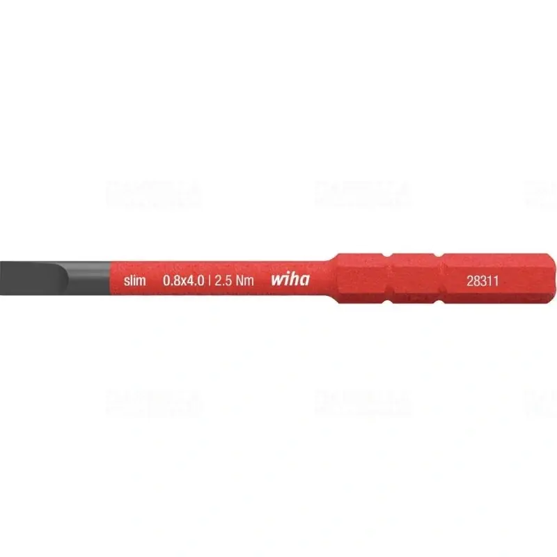 Wiha 34580 lapos slim bit, 4x75mm, 1000V Kiárusítás