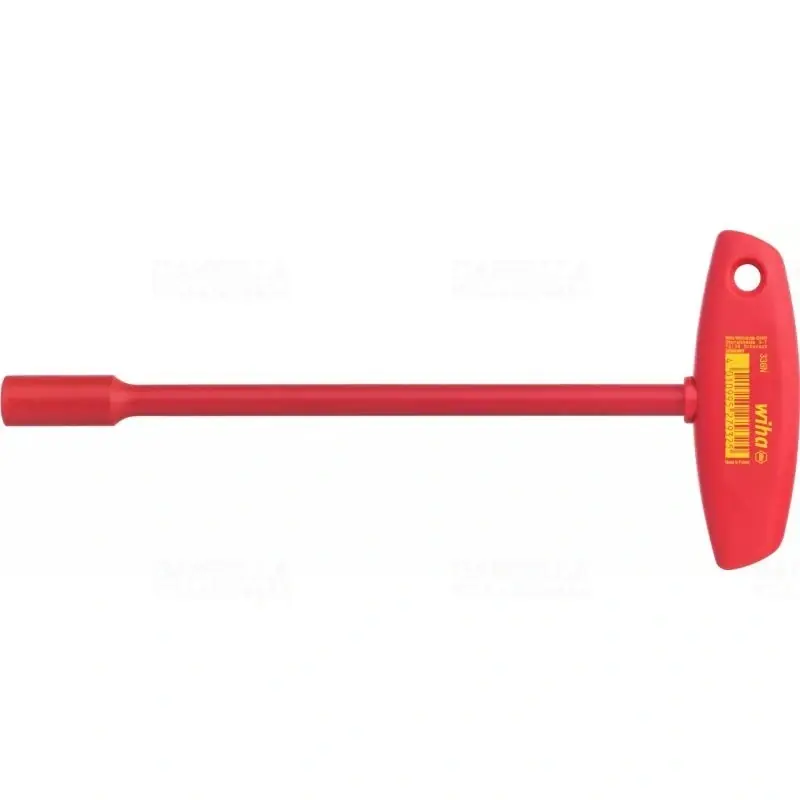 Wiha 27934 T-markolatú hatlapú dugókulcs, 13x230mm, 1000V Biztonságos fizetés